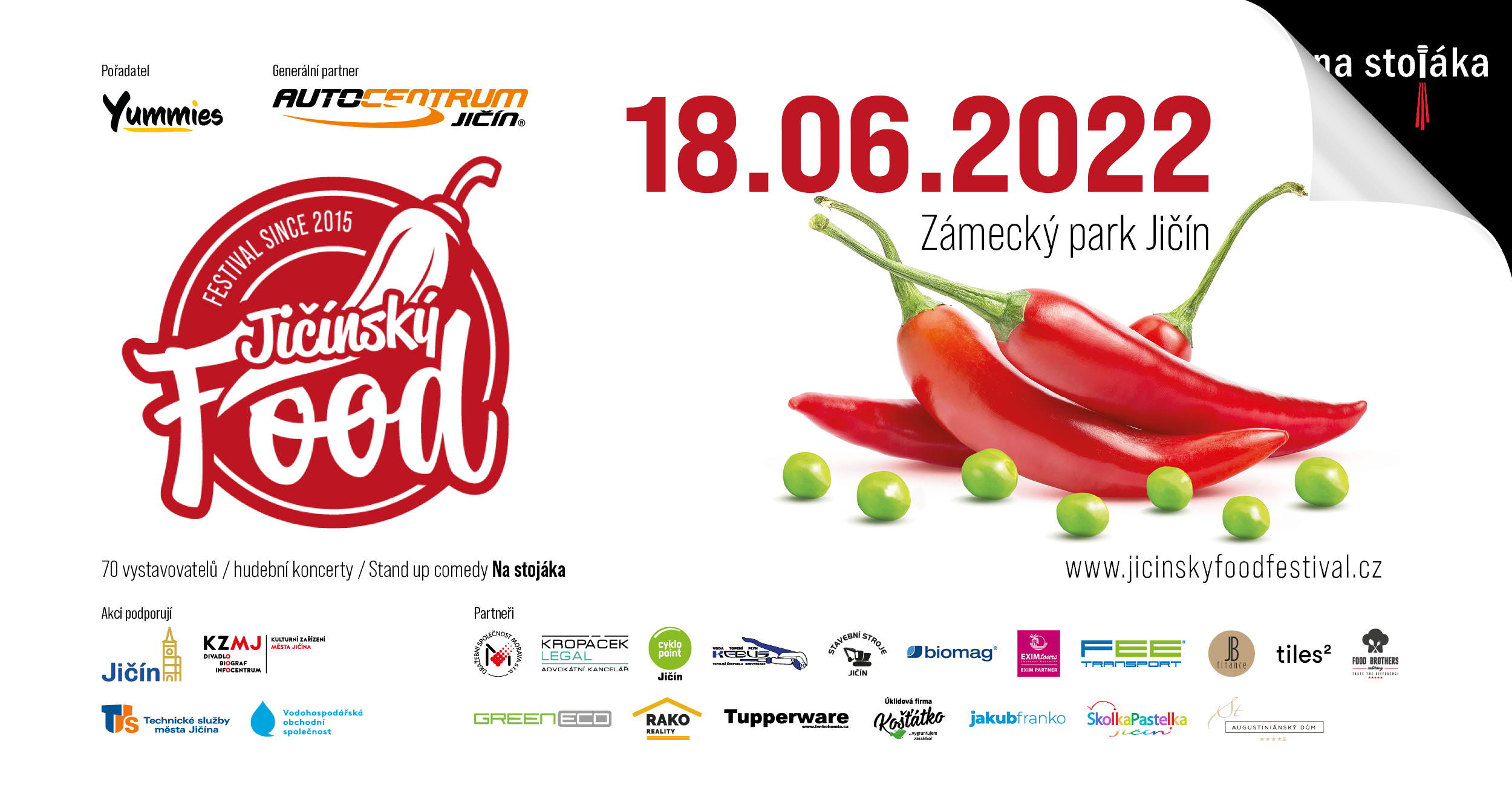 Jičínský Food Festival 2022 (banner)